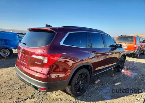 2022 Honda Pilot Se from USA, damaged, VIN 5FNYF5H23NB011121